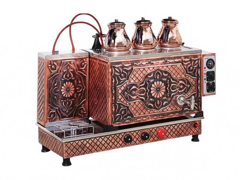 Antik Bakır Çay Kazanları